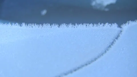 Car in winter close up outdoor Stock Footage 24786981