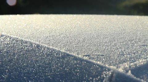 Car in winter close up outdoor Stock Footage 24787293