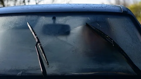 Car wipers Stock Footage 107875349
