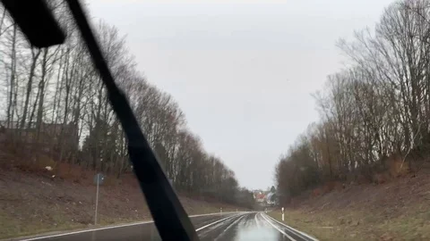 Car wipers water cleaning Stock-Footage 106027013