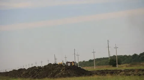 Car on working site Stock-Footage 19116902
