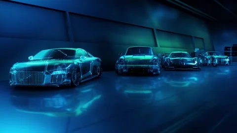 Car Workshop 4k Stock Footage 198659552