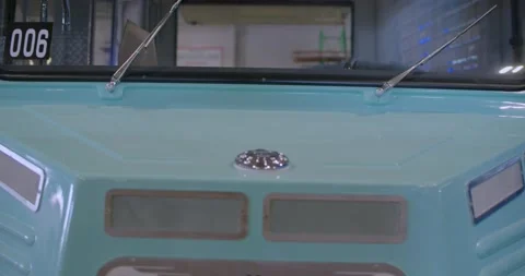 Car in a Workshop Stock Footage 200790440