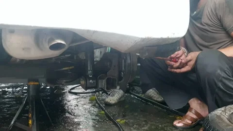 Car workshop Stock Footage 315096209