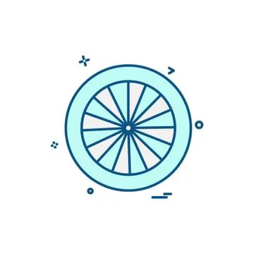 Car Workshop icon design vector Stock Illustration