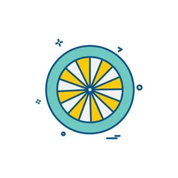 Car Workshop icon design vector Stock Illustration