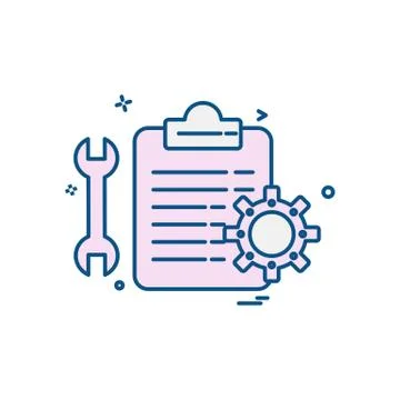 Car Workshop icon design vector Stock Illustration
