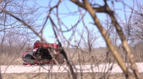 Car Wreck Stock Footage 47250331