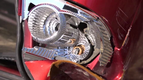 Car Wreck Stock Footage 47259194