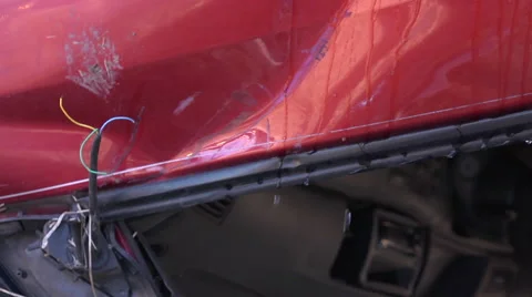 Car Wreck Stock Footage 47259484