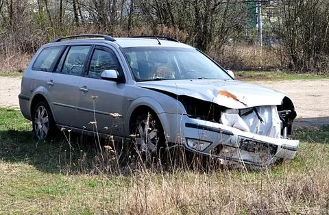 Car wreck Stock Photos
