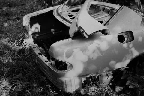 Car wreck Stock Photos