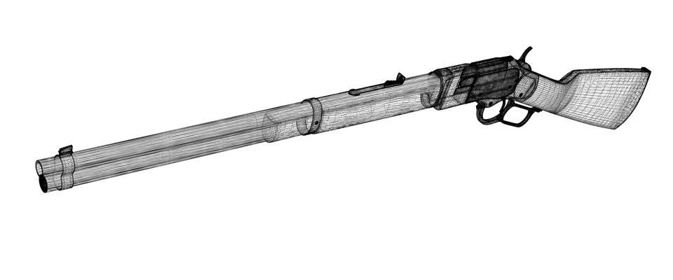 Carabine Stock Illustration