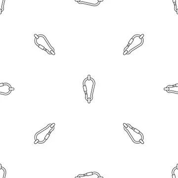 Carabine pattern seamless vector Stock Illustration