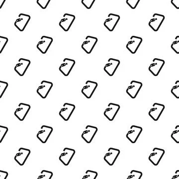 Carabine tool pattern seamless Stock Illustration