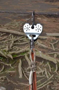 Carabiner Stockfoto's