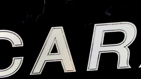 Carabinieri written Stock-Footage 104817368