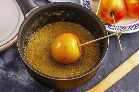 Caramel Apples7 Stock Photos
