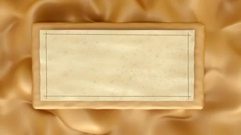 Caramel background with plane Stockillustratie