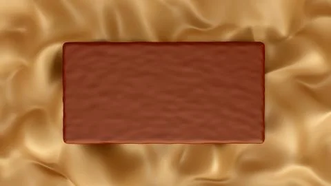 Caramel background with plane Stock Illustration