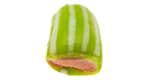 Caramel candy isolated Stock Photos