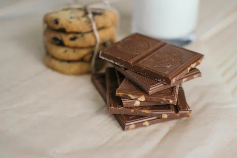 Caramel chocolate 写真素材