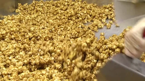 Caramel Corn Stock Footage 62841716
