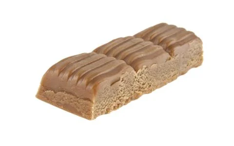 Caramel isolated on white background Stock Photos