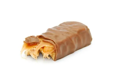 Caramel nuts chocolate Foto stock