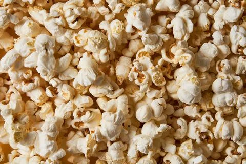 Caramel Pop corn background Stock Photos