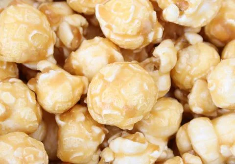 Caramel Popcorn Stock-Fotos