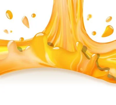 Caramel wave Stock Illustration