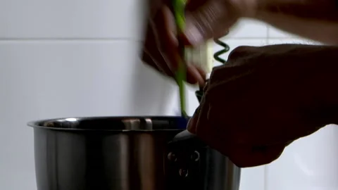 Caramelize Sugar For The Macrons Stock Footage 136342776