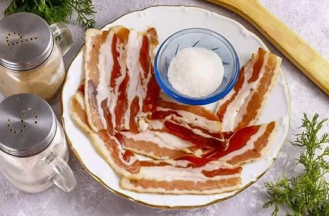 Caramelized Bacon1 Foto stock