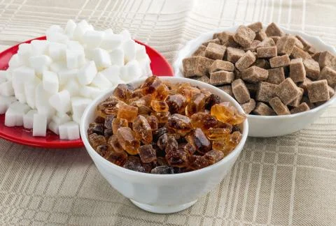 Caramelized sugar Foto stock