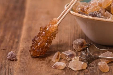 Caramelized sugar Stock Photos