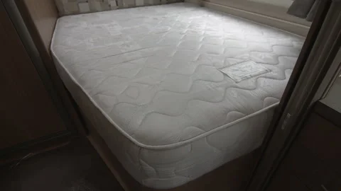 Caravan bed Stock Footage 260324848
