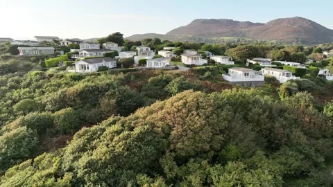 Caravan Peak Video stock 250325764