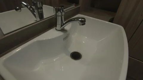 Caravan Sink Stock Footage 260323218