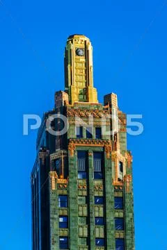 Carbide and carbon building Stock Photos