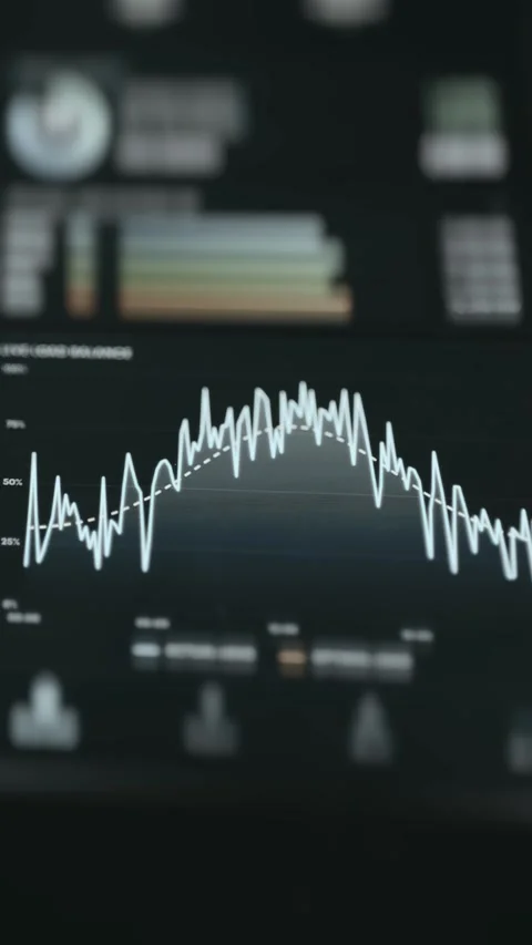 Carbon Analytics Resource Allocation Interface Stock Footage 340193571