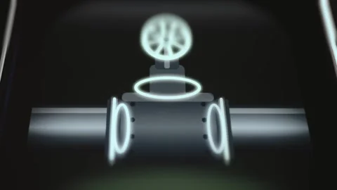 Carbon Analytics Risk Detection Control with Interactive Data Stock Footage 340549679