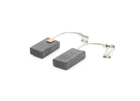 Carbon brush Foto stock