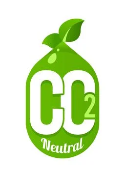Carbon dioxide, CO2 gas neutral pollution icon Stock Illustration