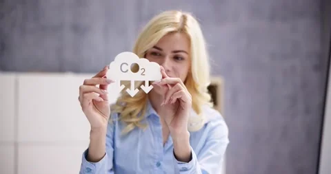 Carbon Dioxide Emission Reduction Stock Footage 235758662