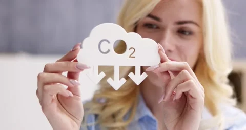 Carbon Dioxide Emission Reduction Stock Footage 235765884