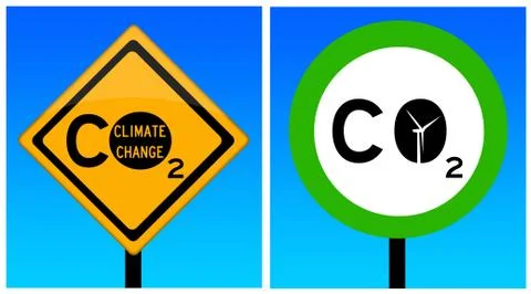 Carbon dioxide Stock Illustration