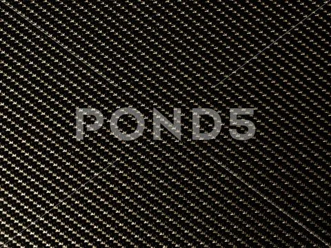 Carbon Fiber RAW Texture - Black Background Stock Photos