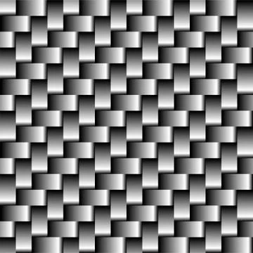 Carbon fiber seamless pattern. Abstract background Stock Illustration