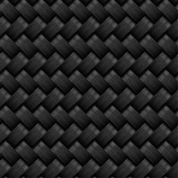 Carbon fiber seamless pattern Stock Illustration
